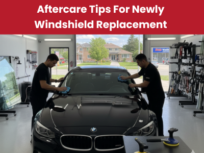 Windshield replacement aftercare tips for car safety in Mississauga