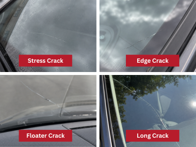 Types of Windshield Crack