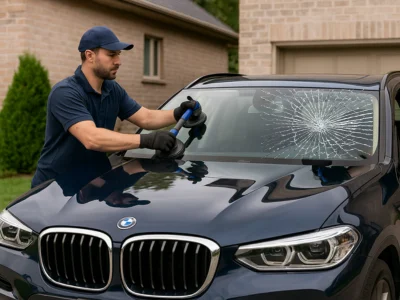 BMW windshield replacement service