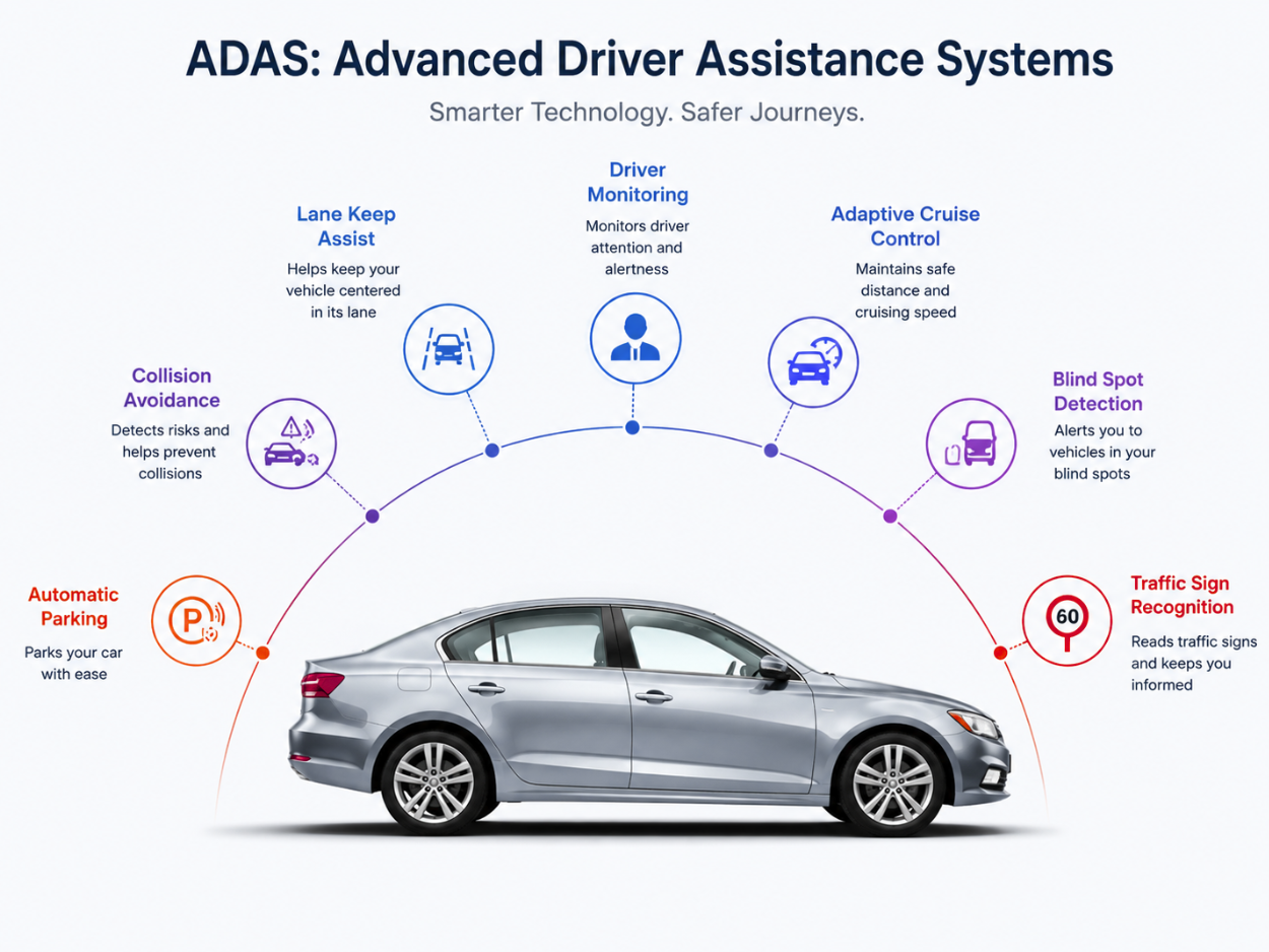 Advanced Driver Assistance Systems (ADAS) 