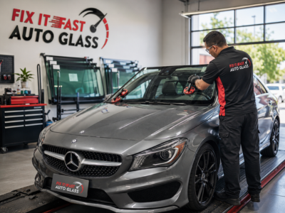 Mercedes-Benz windshield repair in Toronto